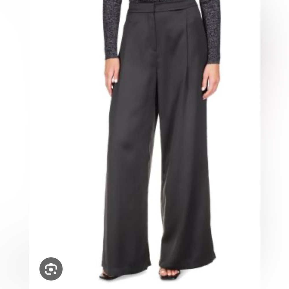 Michael Kors Black Wide Leg Pants